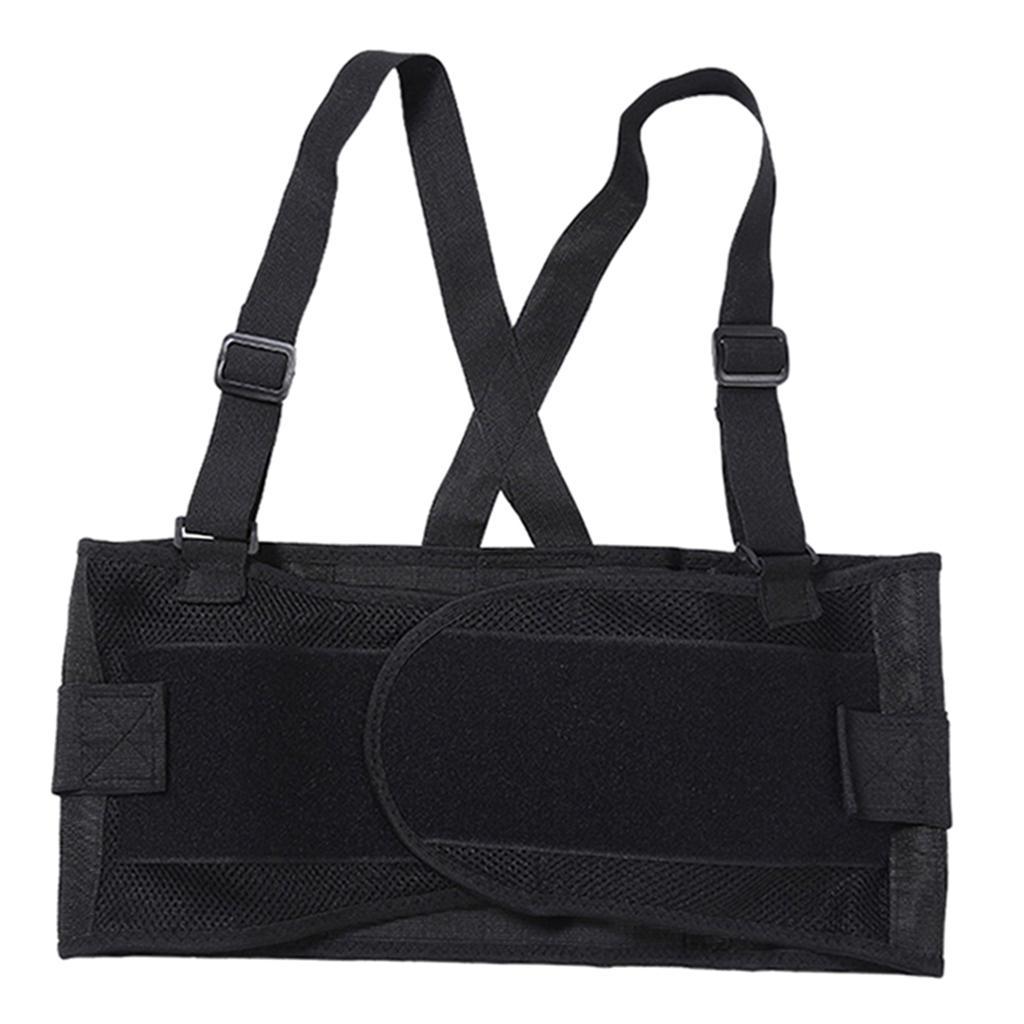 Premium Weight Lifting Belt Adjustable Lower Back Support Brace Workout Sports Waist Strap