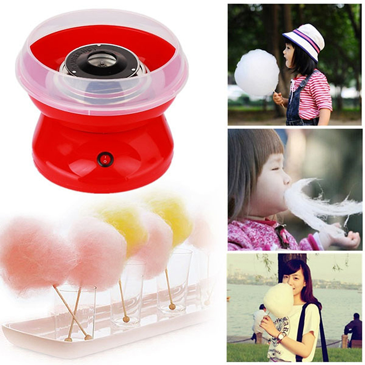 MÁY LÀM KẸO BÔNG MINI TẠI NHÀ TIỆN DỤNG
