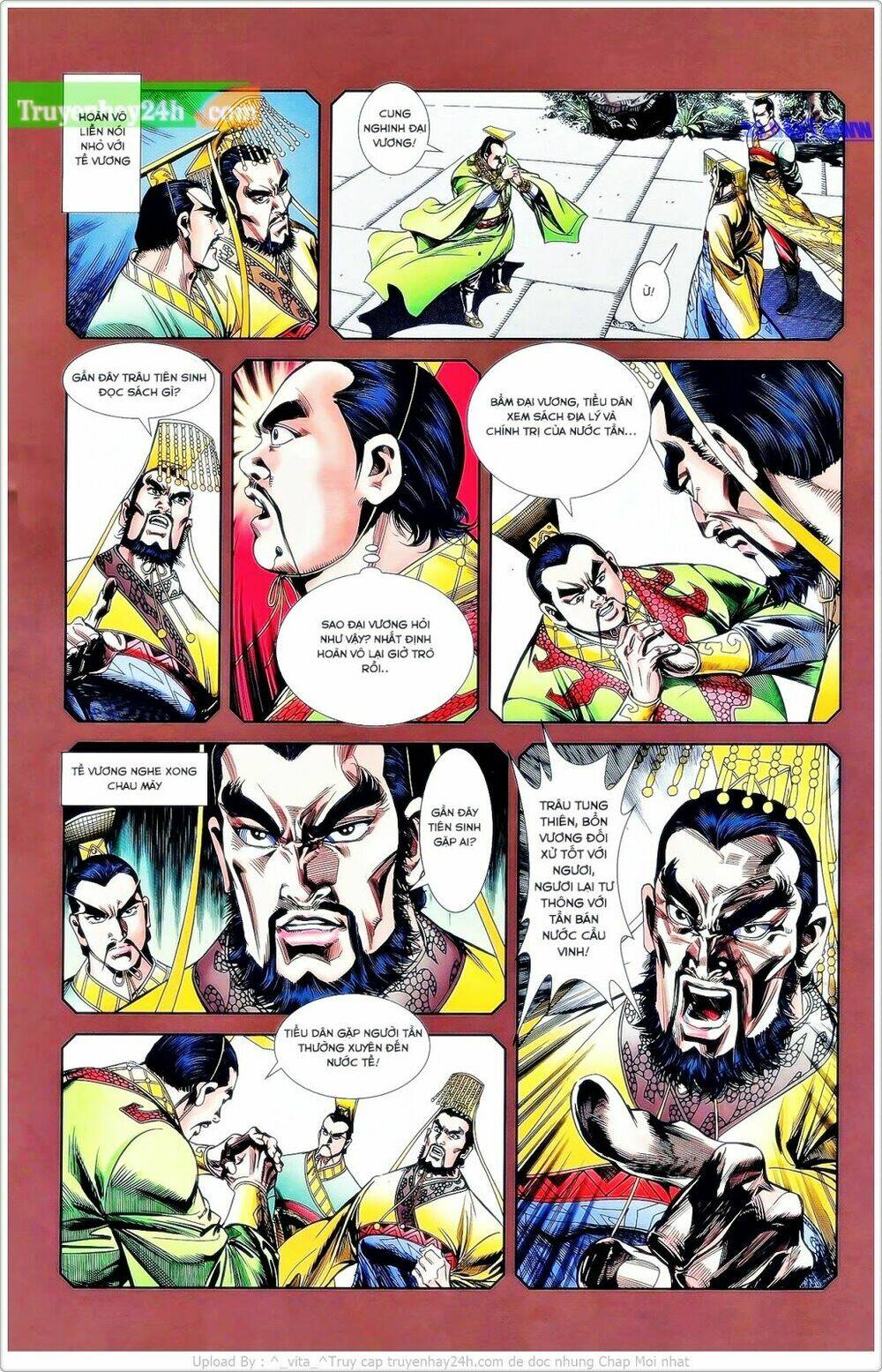 thiên tử truyền kỳ 2 - tần vương doanh chính chapter 25 6