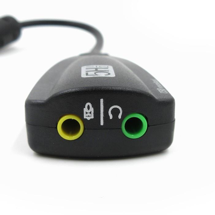 USB âm thanh 5HV2 - chuyển đổi từ cổng USB ra cổng âm thanh 3.5