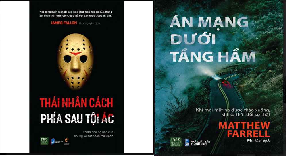 Combo Tiểu Thuyết Kinh Điển Thái Nhân Cách - Phía Sau Tội Ác+Án Mạng Dưới Tầng Hầm.MHBooks