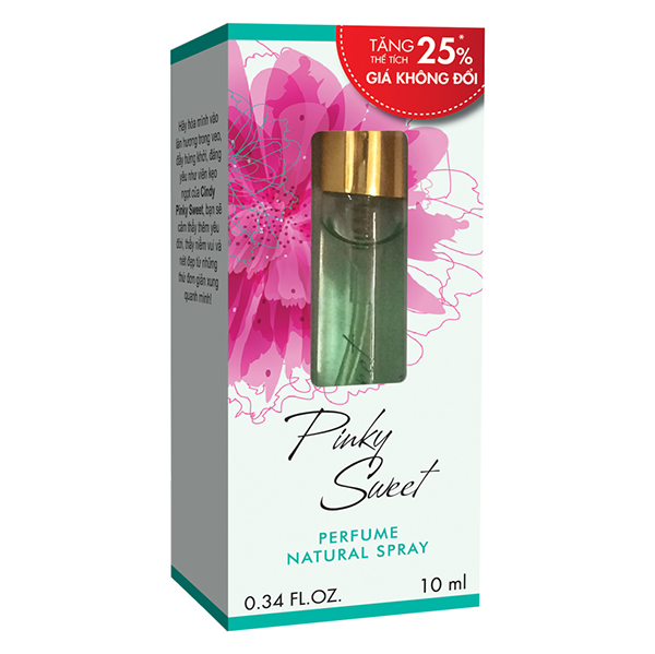 Nước Hoa Nữ Cindy Pinky Sweet 10ml