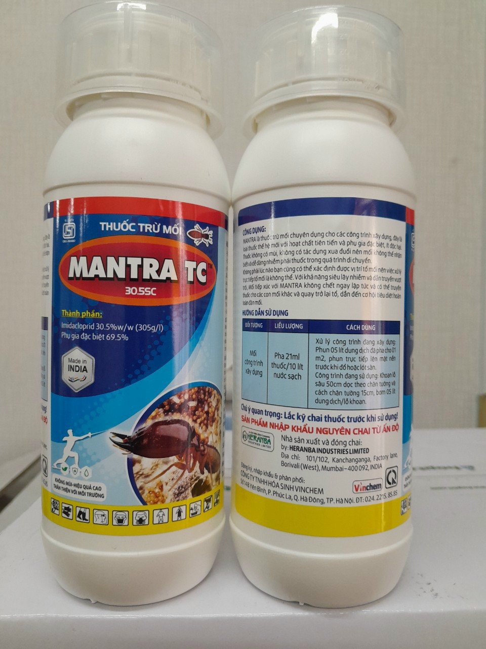 Thuốc diệt mối lưu dẫn MANTRA TC chai 500ml