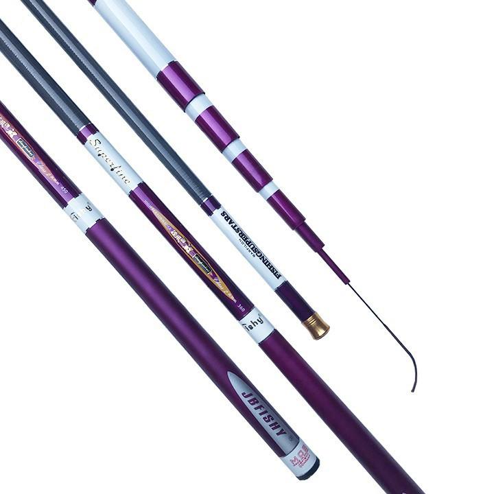 Cần câu tay cacbon 3,6m đến 6.3m supefine cao cấp tặng bộ phụ kiện câu đồ câu 99 hoang_hai_shop_01