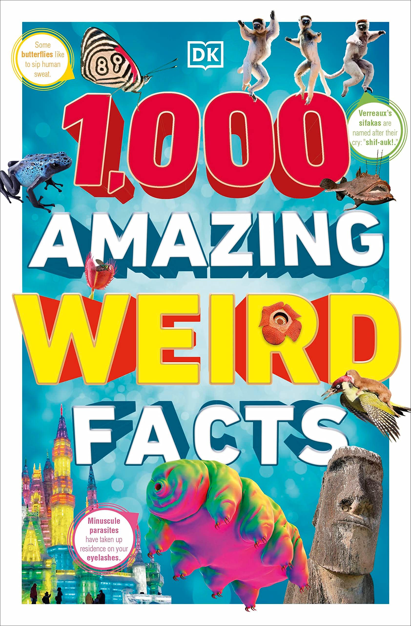 Sách ngoại văn: 1,000 Amazing Weird Facts