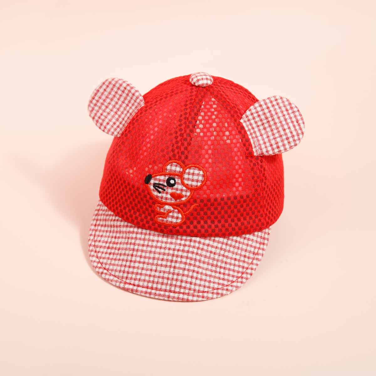 Nón Kết Bé Trai Mesh Chuột Lưỡi Cảo Cao Cấp Duy Ngọc Size 48 Dành Cho Bé Từ 1 Đến 2 Tuổi, , hàng chính hãng, họa tiết ngộ nghĩnh