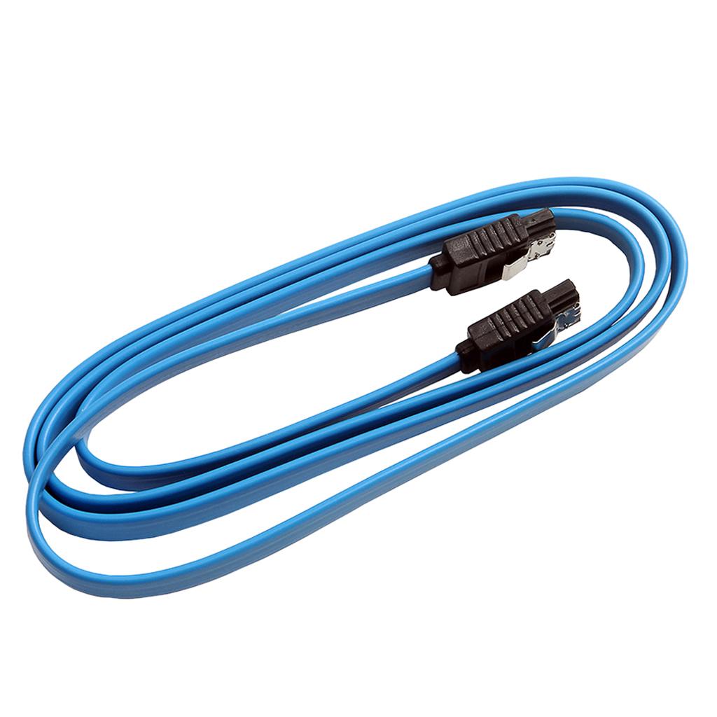 12x1M SATA 3.0 III SATA3 SATA High Speed 6GB/s Data Cable Cord Blue