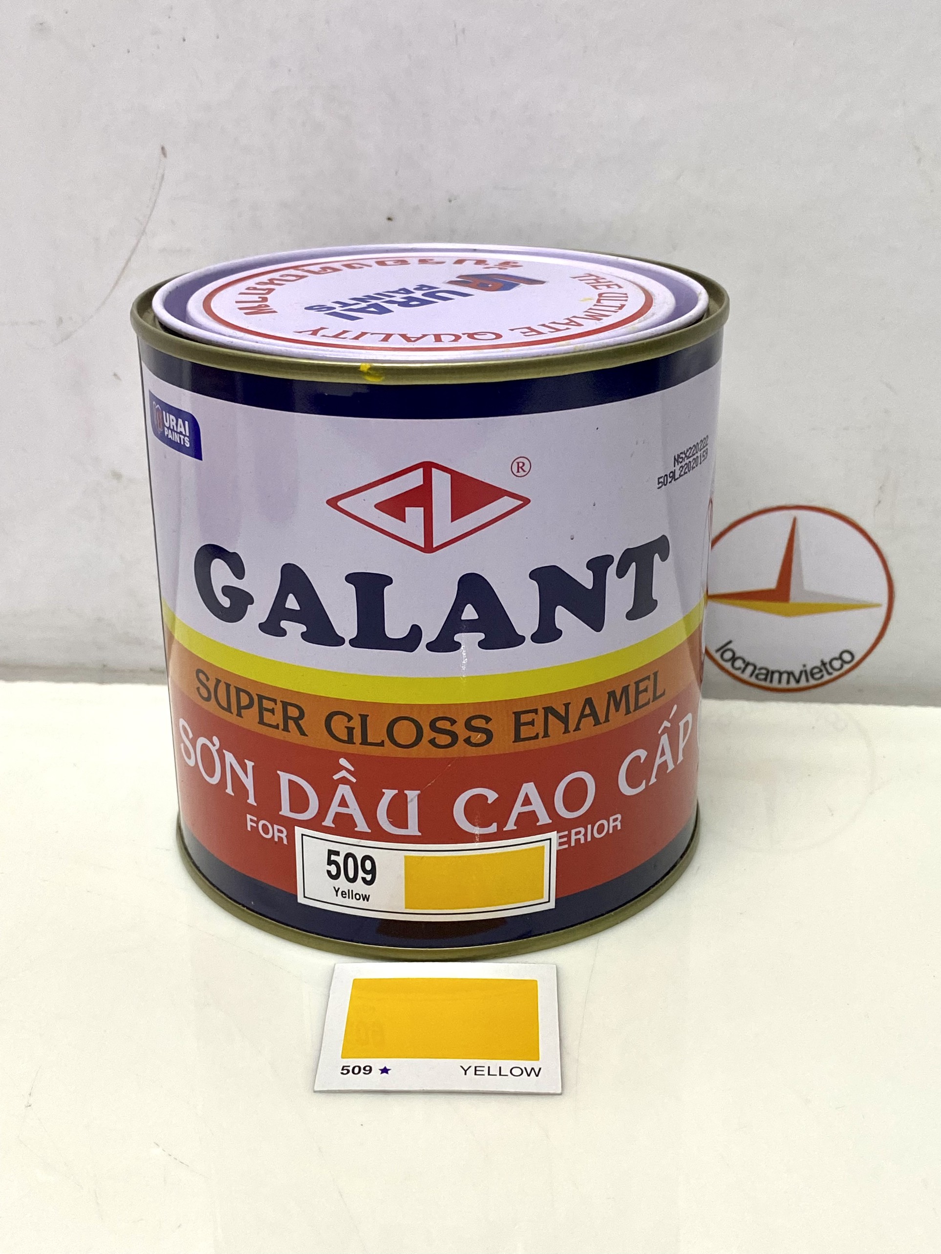 Sơn dầu Galant màu Yellow 509 _ 0.8L