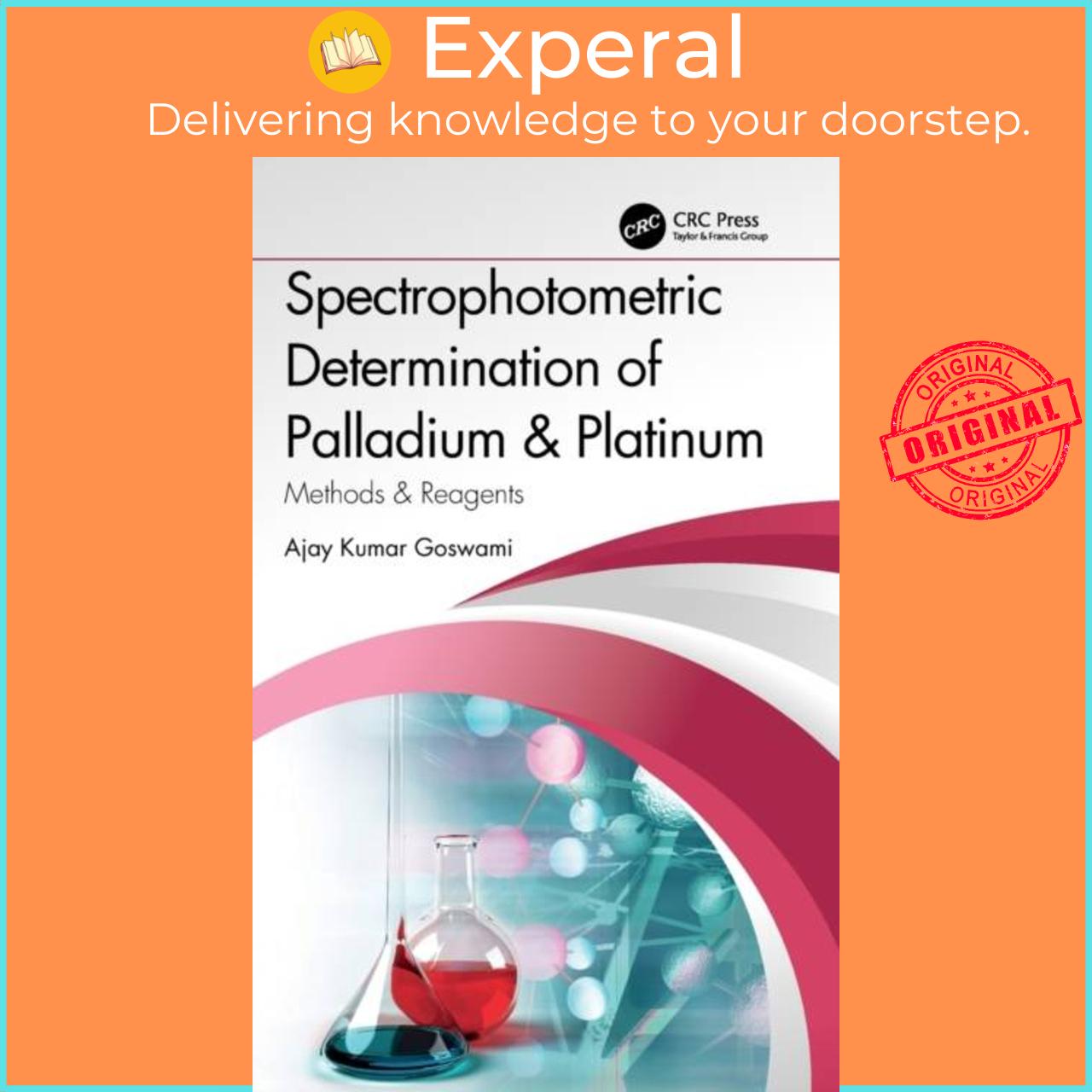 Sách - Spectrophotometric Determination of Palladium & Platinum - Methods  by Ajay Kumar Goswami (UK edition, hardcover)