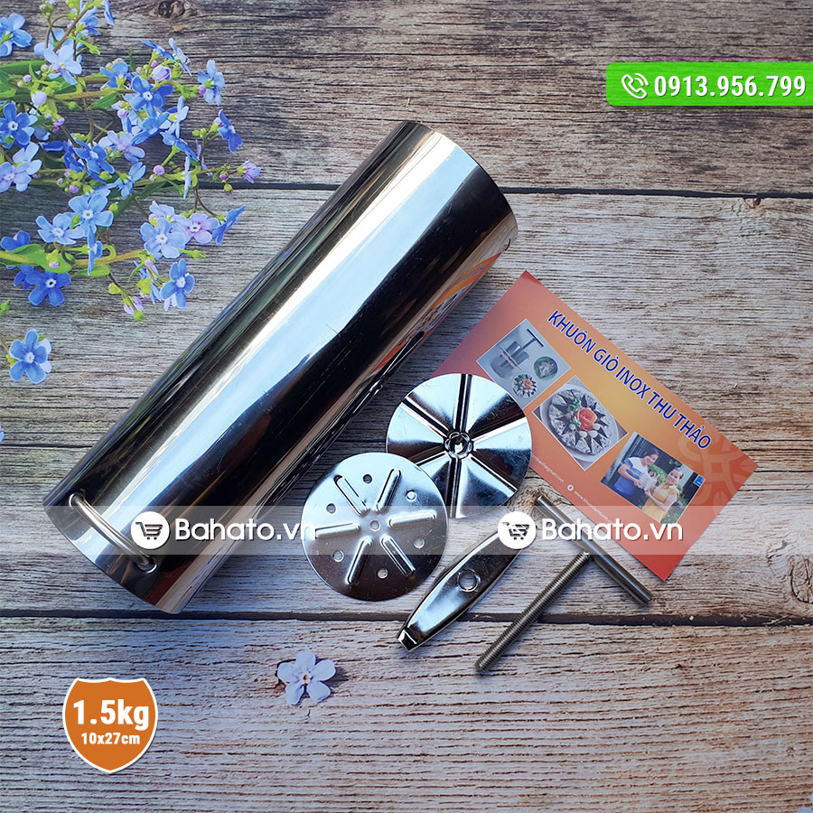 Khuôn Làm Giò Thủ 1.5kg Inox Cao Cấp Thu Thảo