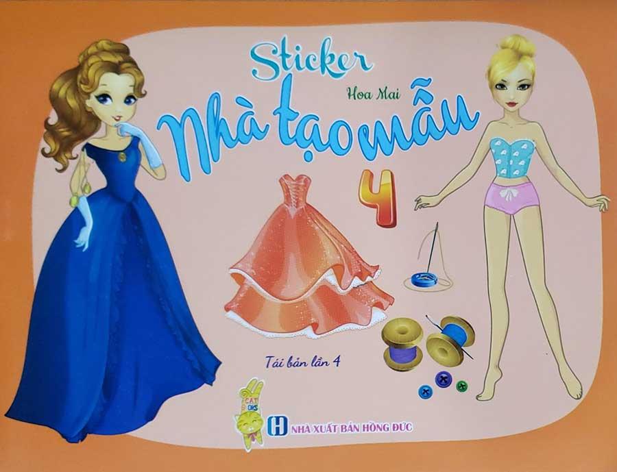 Sticker Nhà Tạo Mẫu 4 (Tái bản năm 2023)