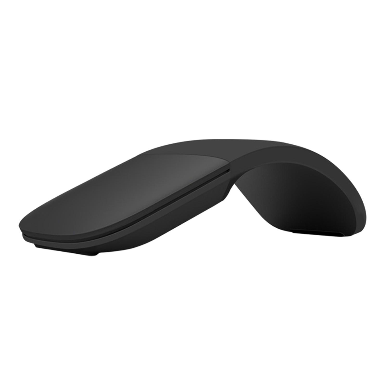 Bluetooth  Mouse Curved Mini Lightweight Folding for Tablet Laptop
