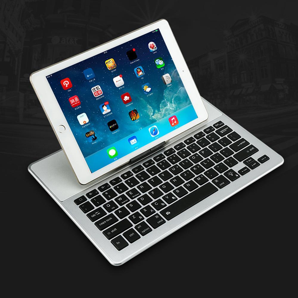 Backlit Universal Aluminum Bluetooth Wireless Keyboard for iOS Android PC