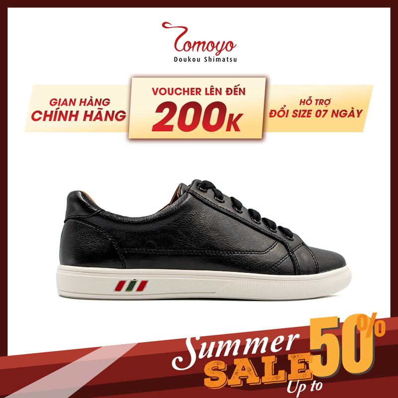 Giày Sneaker Nam Tomoyo Lót Da Cừu TMN10904