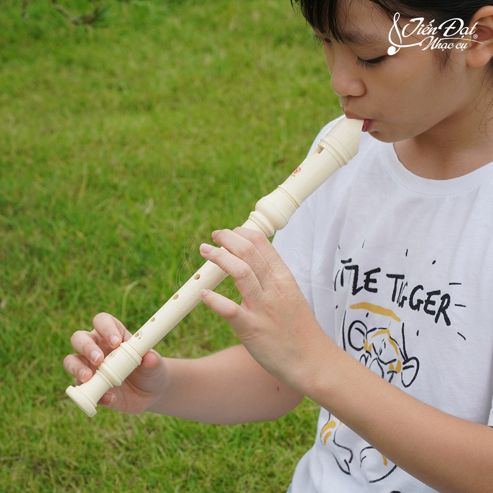  Sáo Tiêu Recorder Valote VR-8, Kèm Biểu Đồ Ngón Bấm, Que Vệ Sinh, Tháo Lắp Dễ Dàng - Hàng Chính Hãng