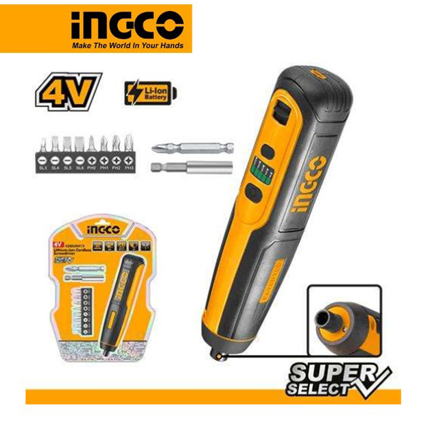 Máy siết vít dùng pin 4V INGCO CSDLI0413