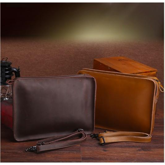 Túi đựng macbook laptop cầm tay da bò Retro Leather 13inch