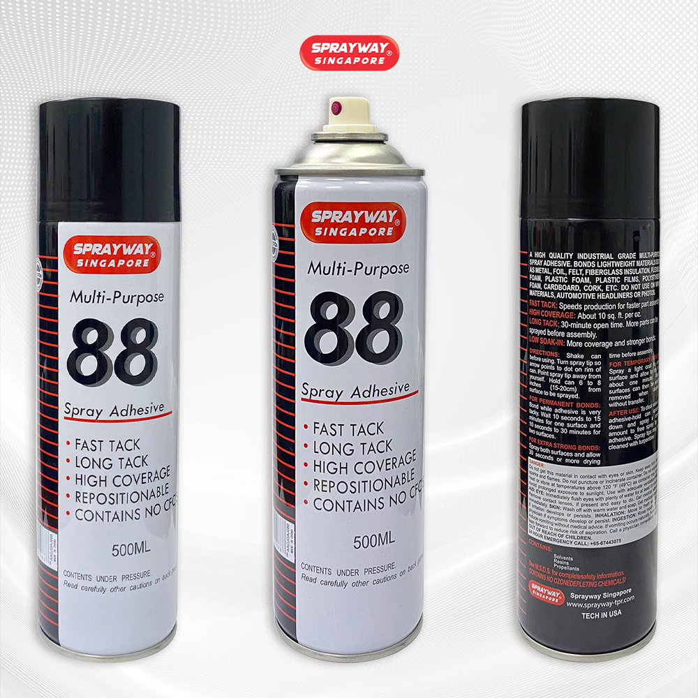 MUTIL-PURPOSE SPRAY ADHESIVE | HÀNG CHÍNH HÃNG KEO XỊT ĐA NĂNG SS 88