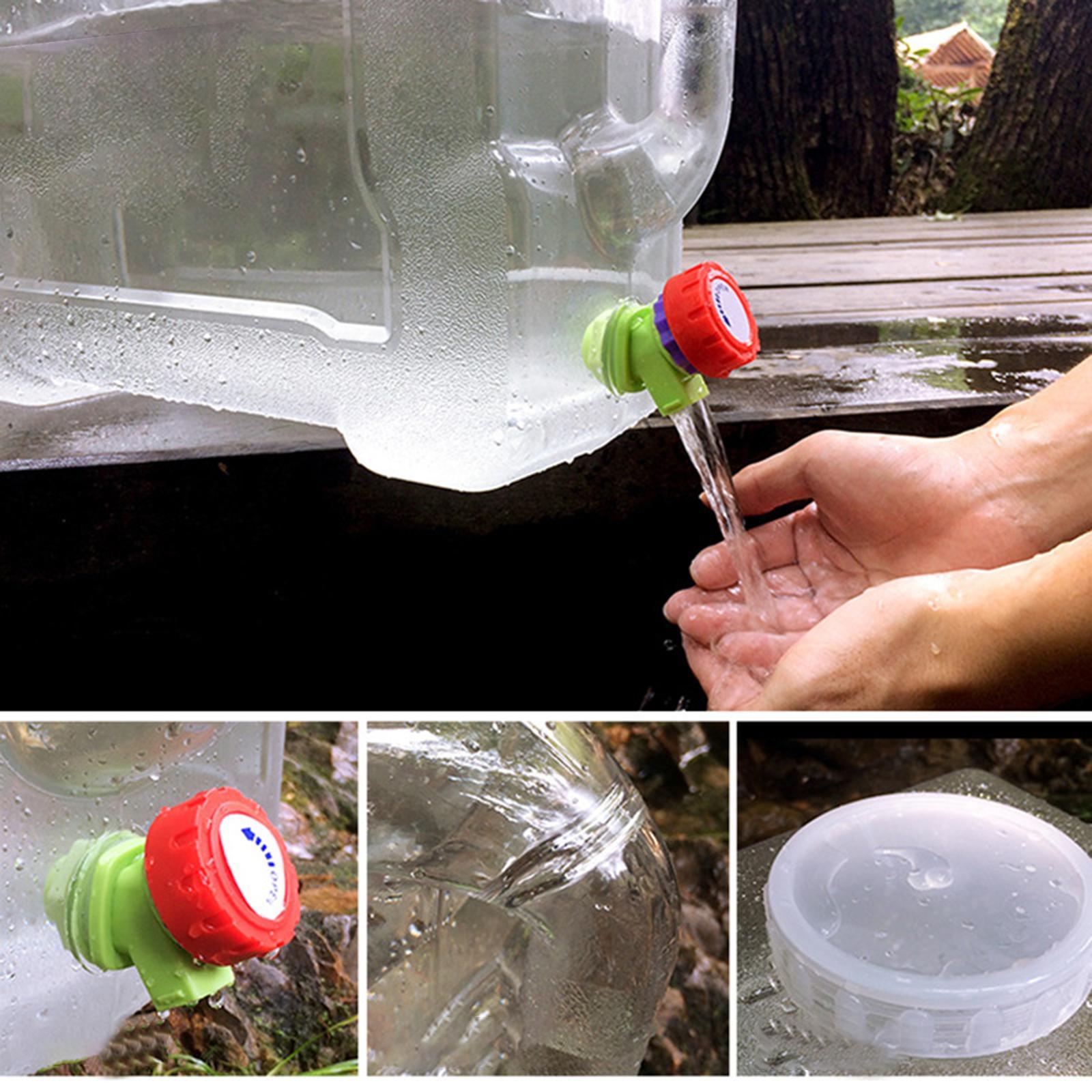 5L Transparent Portable water Storage Barrel Water Tank Container
