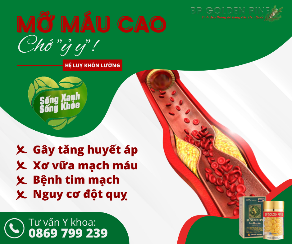 Thực phẩm chức năng Tinh dầu thông đỏ BP Golden Pine - Hộp 100 viên