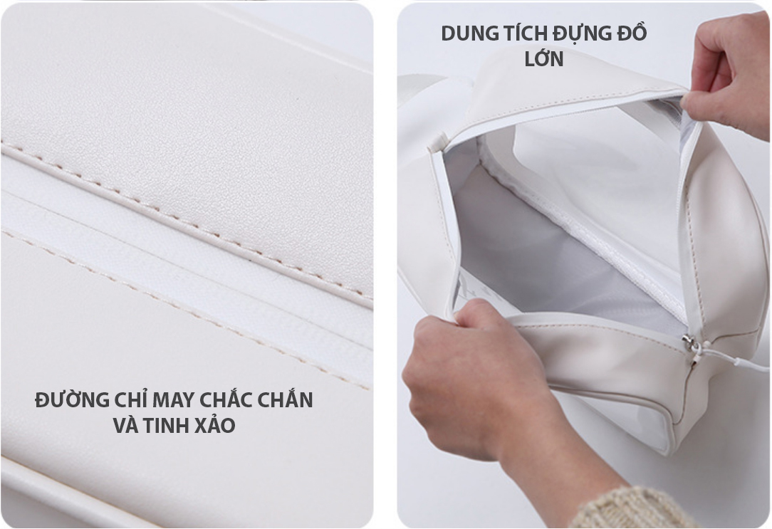 Túi đựng mỹ phẩm, túi đồ du lịch cá nhân tiện lợi chống nước và bụi bẩn MP01