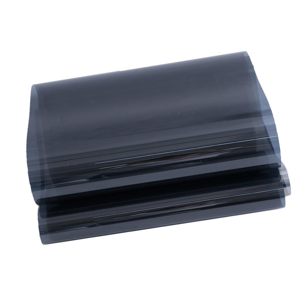 2 Pcs Heat Control Adhesive PET Building Window Film Blocking Film 200x30cm