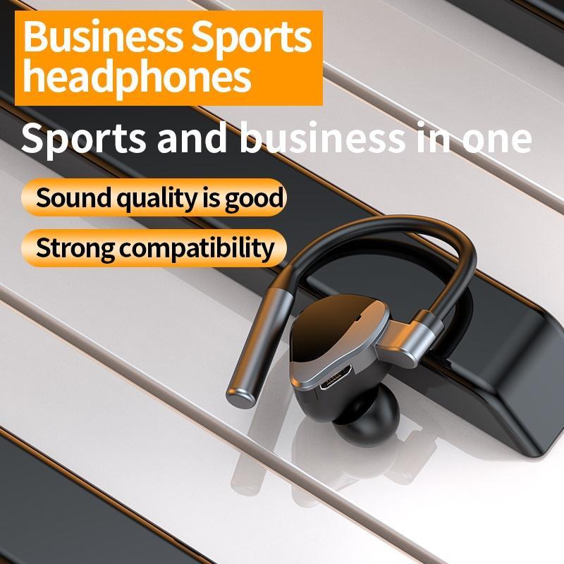 2022 Tai Nghe Bluetooth Stereo Tai Duy Nhất Tai Nghe Không Dây với Mic Rảnh Tay Tai Nghe Giảm Tiếng Ồn Tai Nghe Blutooth cho Xe lái xe