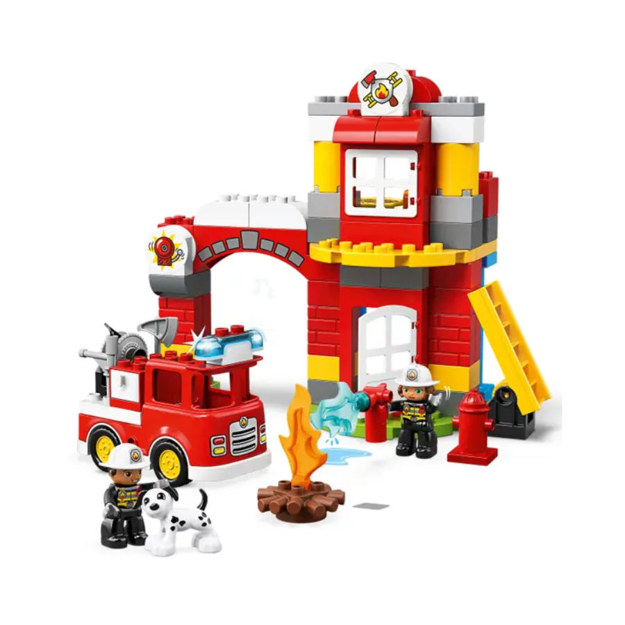 BỘ LẮP RÁP LEGO DUPLO 10903 TRẠM CỨU HỎA CỦA BÉ