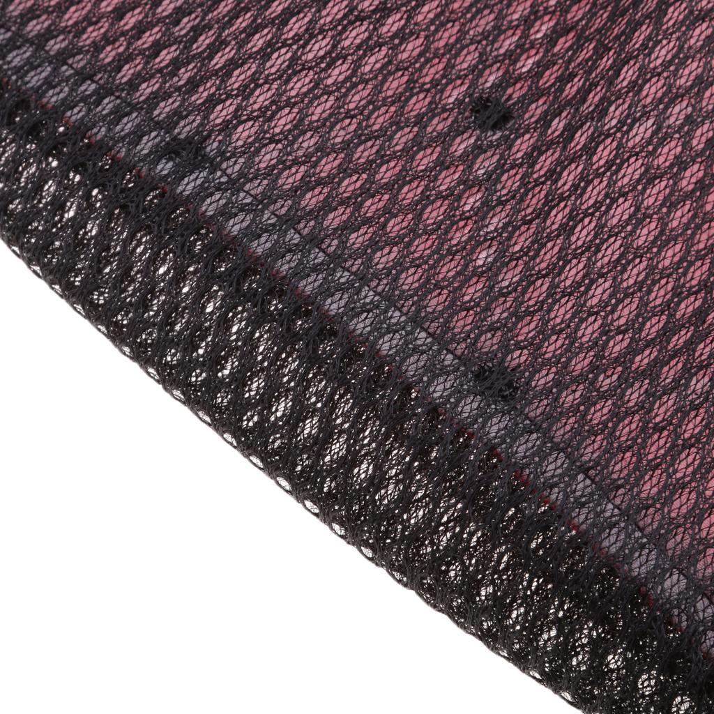 Red Motorcycle Electric Car Scooter Breathable Seat Cushion Protector Cover