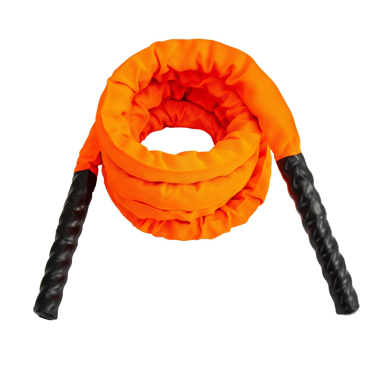 Heavy Jump Ropes for Fitness, Weighted Adult Skipping Rope Exercise Battle Ropes for Workouts, Power Training to Improve Strength and Building Muscle