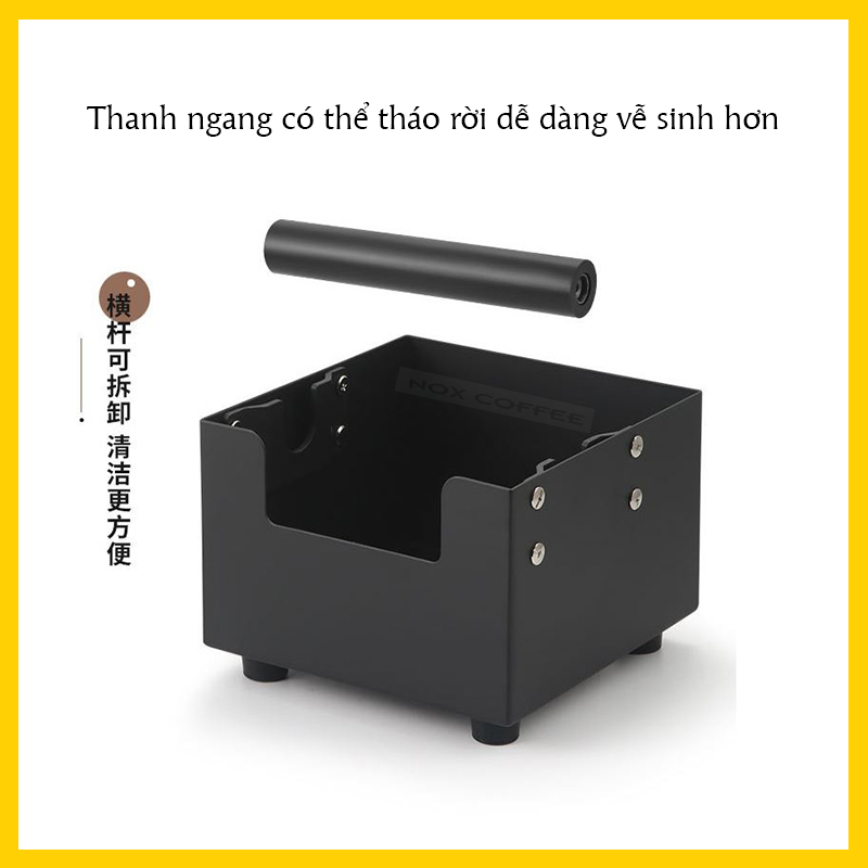 Hộp đập bã cà phê espresso