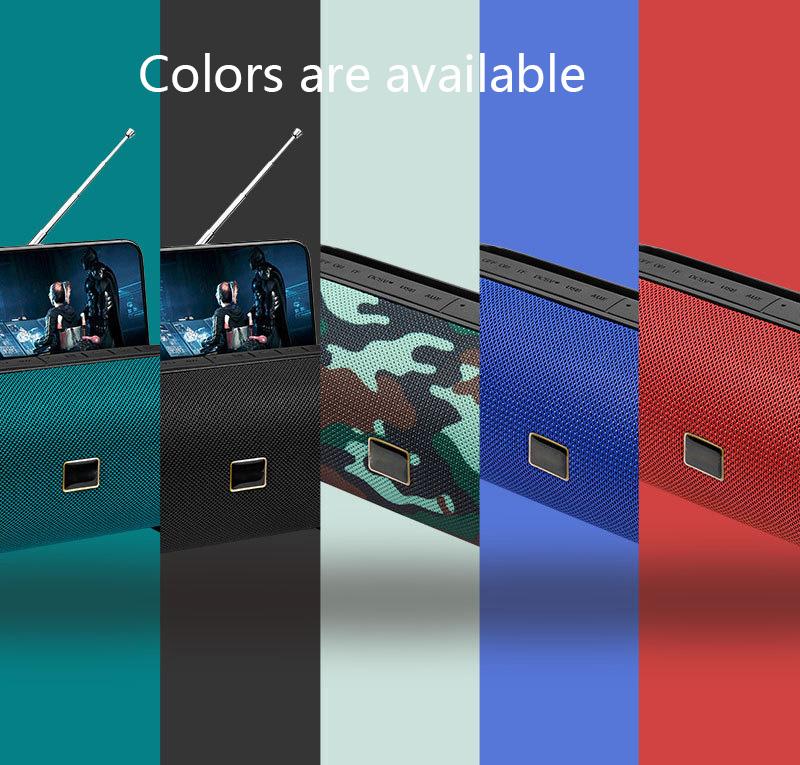 40W công suất cao không dây bluetooth di động ngoài trời Cột di động mạnh mẽ BAS Color: Red