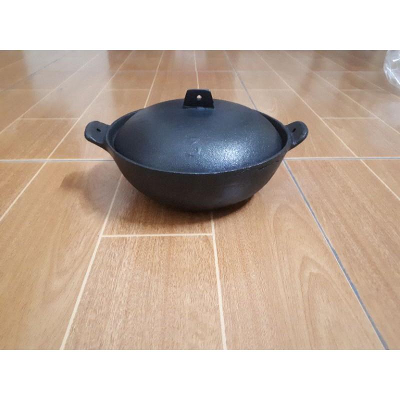 Tộ gang đúc kho thịt cá 18cm