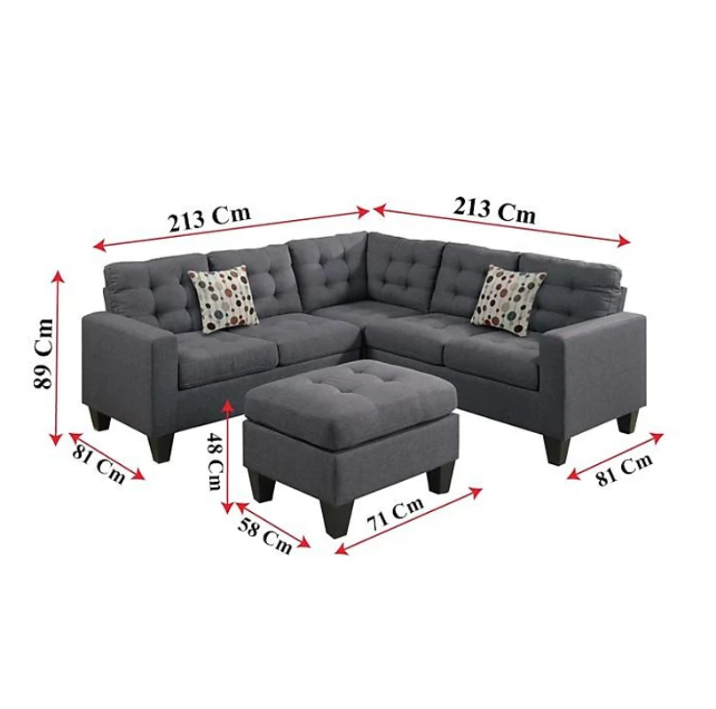 Hình ảnh Ghế sofa góc mẫu hot nhất Tundo HHP-SFG02-V1
