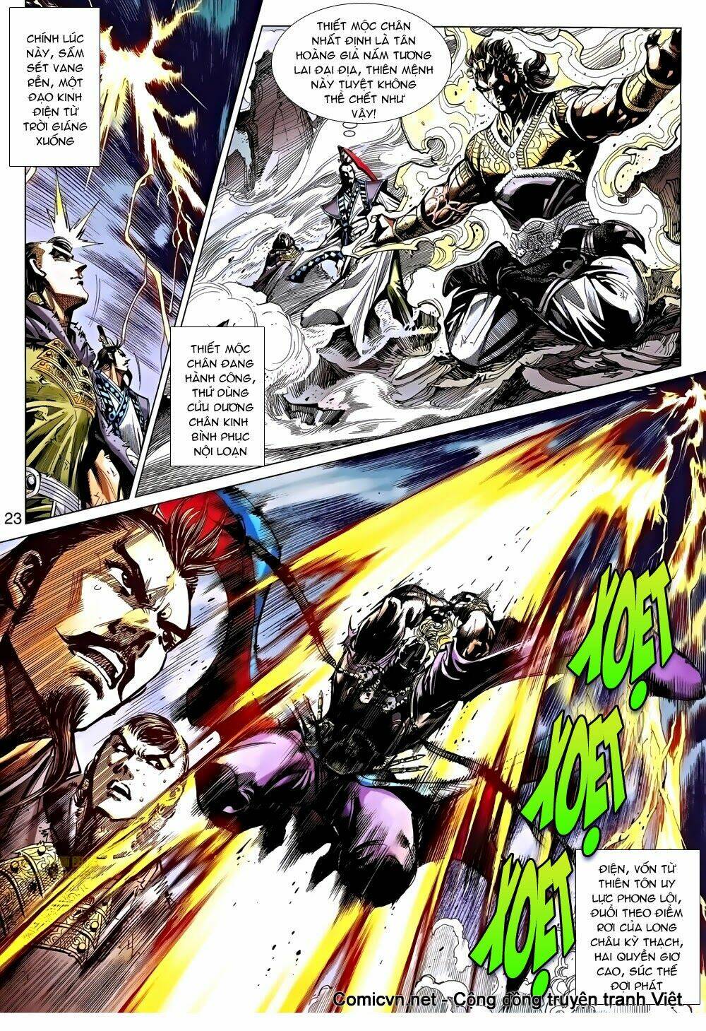 thiên tử truyền kỳ 8 - thương thiên bá hoàng chapter 42 21