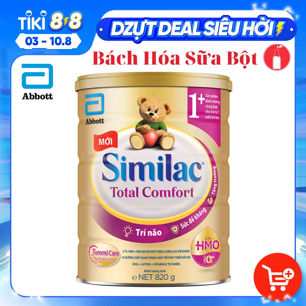 Sữa bột Similac Total Comfort 1+ HMO (820g)