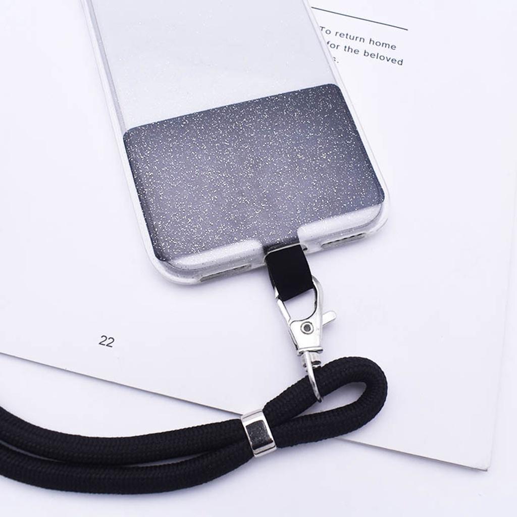 【ky】Universal Mobile Phone Shell Paster Smartphone Lanyard Neck Wrist Cord Strap