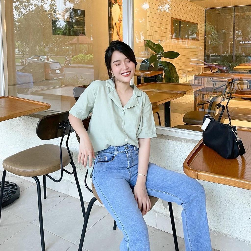 Áo sơ mi cổ vest