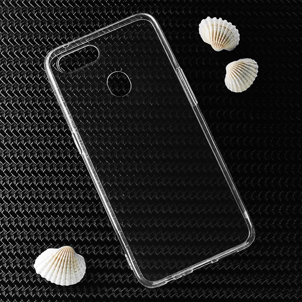 Ốp lưng dẻo silicon trong suốt dành cho Oppo F9