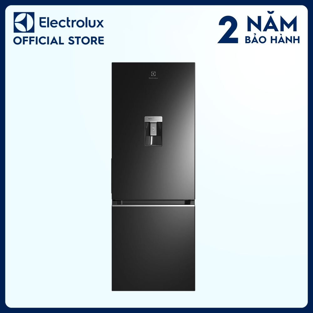 [Miễn phí giao hàng toàn quốc] Tủ lạnh Electrolux Inverter UltimateTaste 300 ngăn đá dưới có ngăn đông mềm 308 lít - EBB3462K-H - Làm đá tự động, lấy nước bên ngoài, nhiệt độ ổn định, khử mùi diệt khuẩn [Hàng chính hãng]