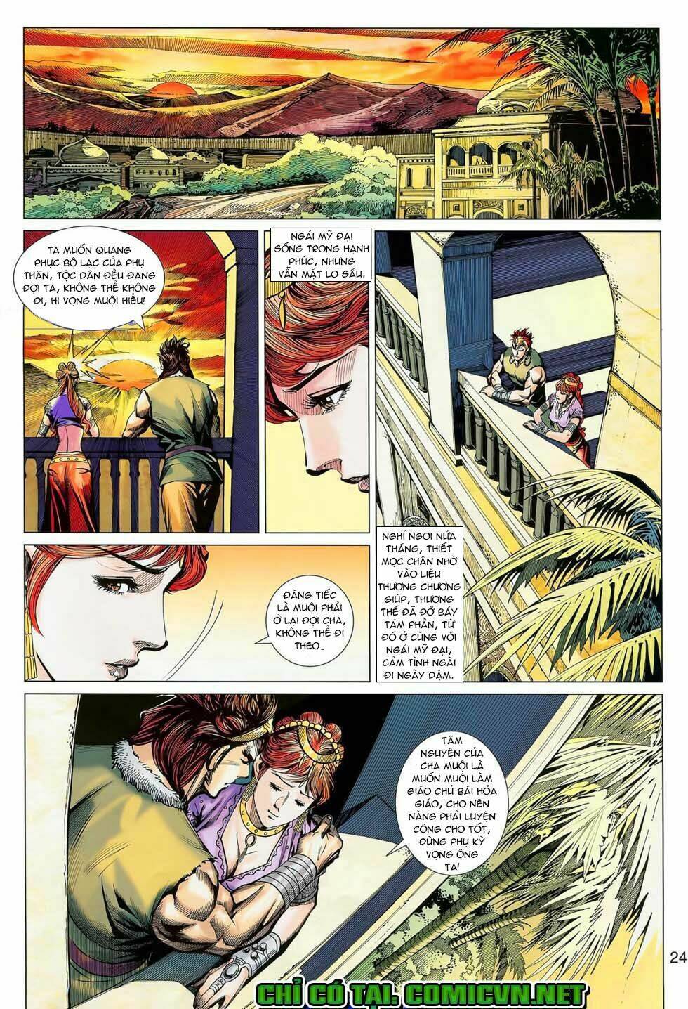 thiên tử truyền kỳ 8 - thương thiên bá hoàng chapter 20 23
