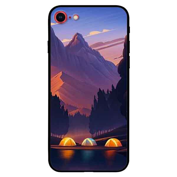 Ốp in cho iPhone 7 / 8 mẫu  Cắm Trại