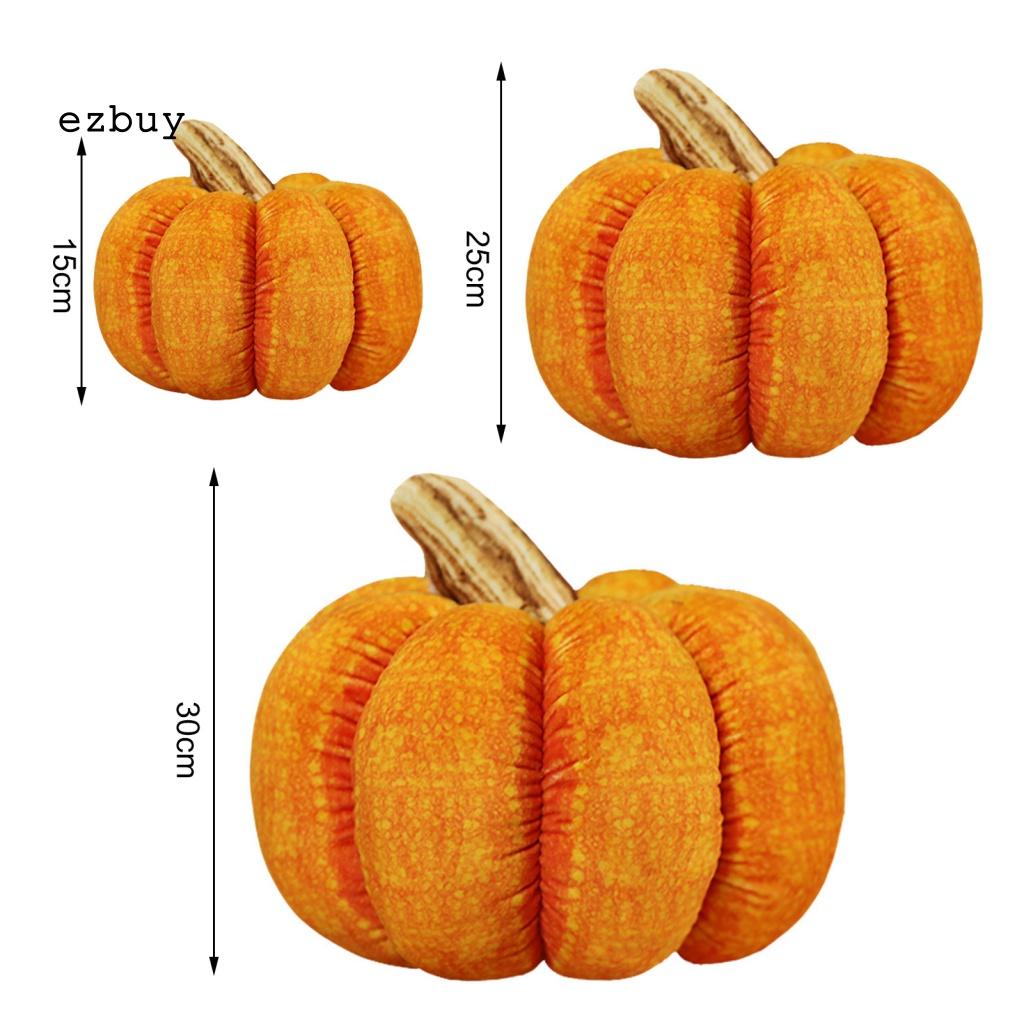 Bí Ngô Nhồi Bông Mềm Mại Làm Quà Tặng Halloween Cho Bé
