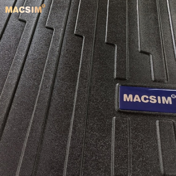 Thảm lót cốp xe ô tô Honda CRV 2018 - nay nhãn hiệu Macsim chất liệu TPV cao cấp màu đen (D261)