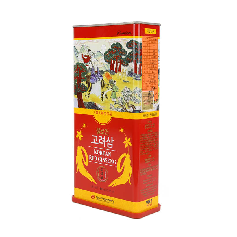 Hồng sâm khô nguyên củ Daedong Korea 6 năm tuổi - Korean Red Ginseng 6 Years Premium