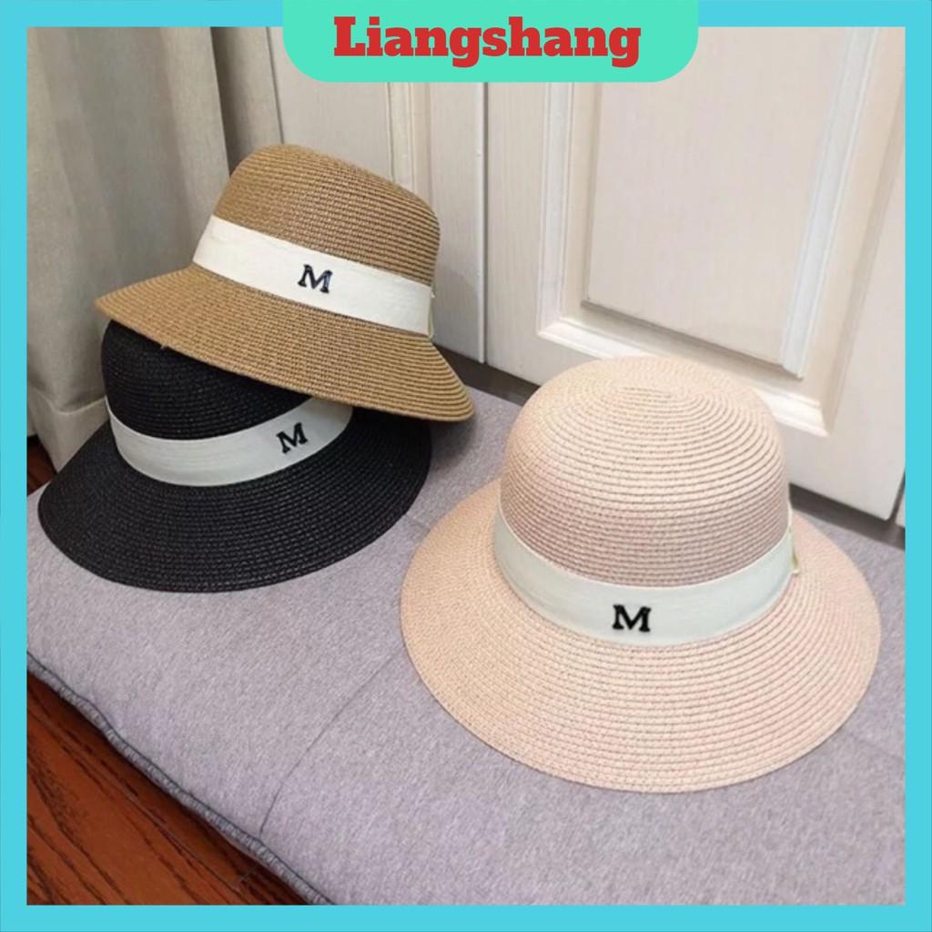 Mũ Cói Đi Biển Nón Cói Nữ Rộng Vành Chữ M- Form Chuẩn Đẹp Nhiều Màu Hot Trend