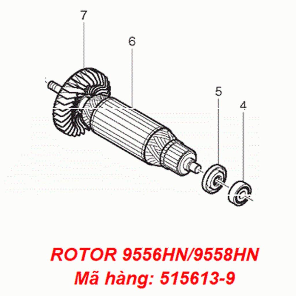 Rô tô máy 9556HN/9558NH Makita 515613-9