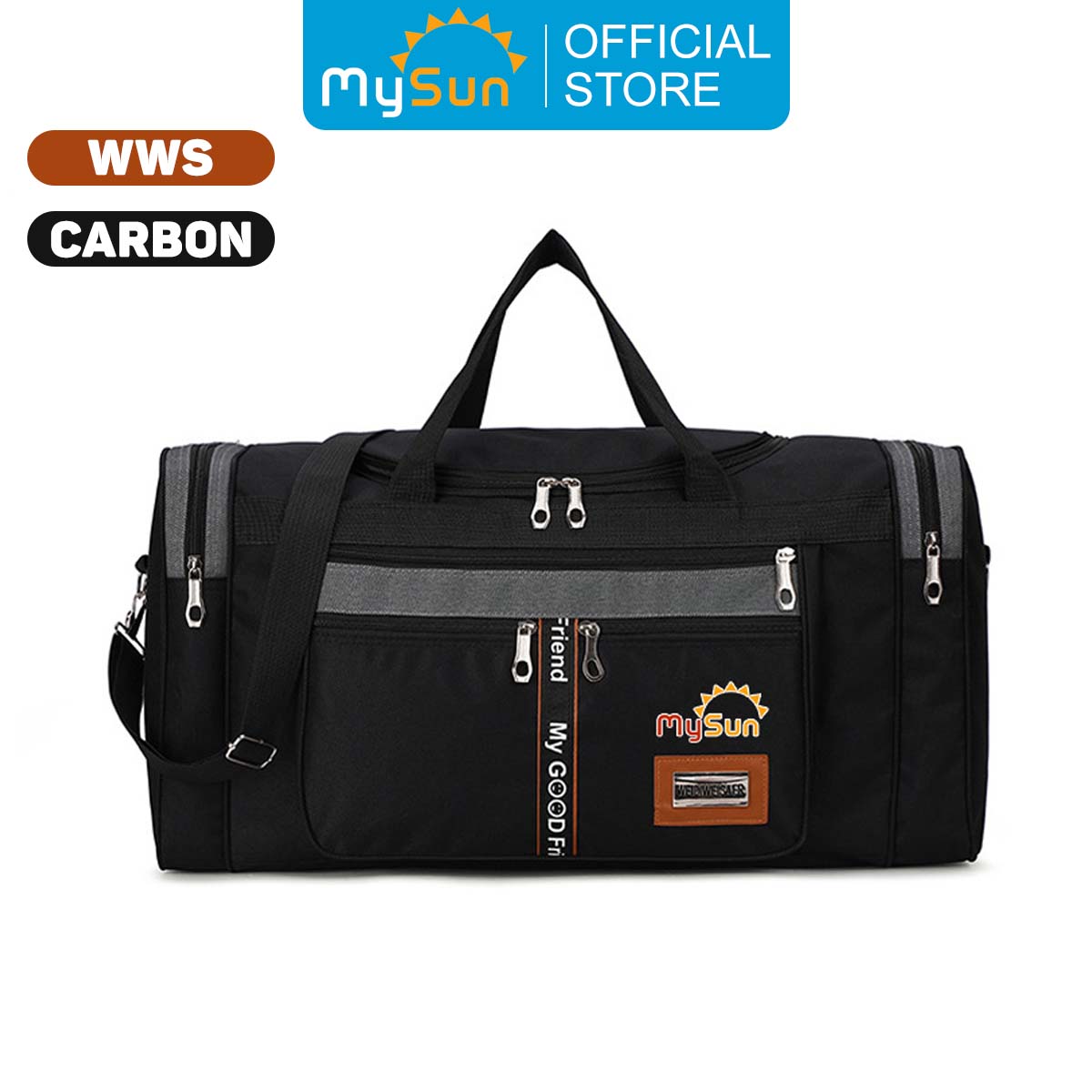 Balo du lịch nam chống nước cỡ lớn đẹp thể thao cao cấp chính hãng MySun WWS
