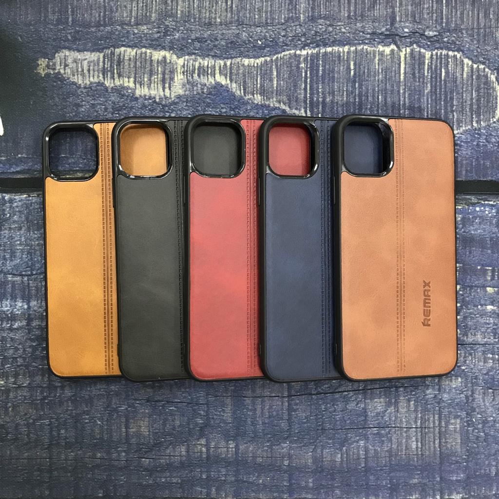 Ốp lưng da REMAX dành cho iPhone 11 Pro Max, 11 Pro, 11,Xs Max, X,Xs cực chất ,lịch lãm, quý phái- Hàng nhập khẩu