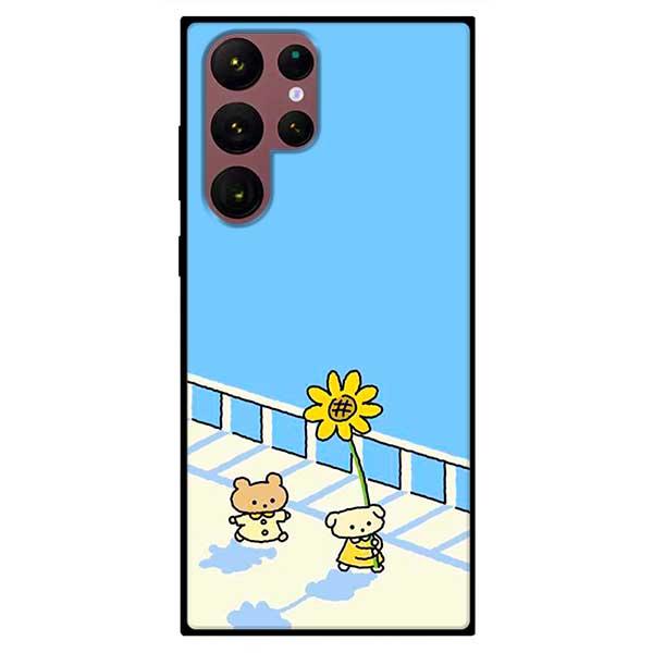 Ốp lưng dành cho Samsung Galaxy S22 5G / S22 Plus 5G / S22 Ultra 5G - Cặp Gấu Chơi Đùa
